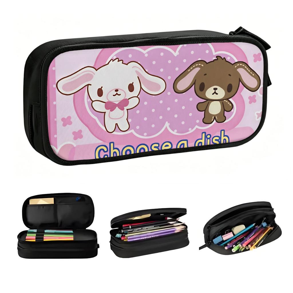 Cute Cartoon Sugarbunnies Japan Anime Pencil Cases for Girls Boys Large Storage Pencil Bag School Supplies