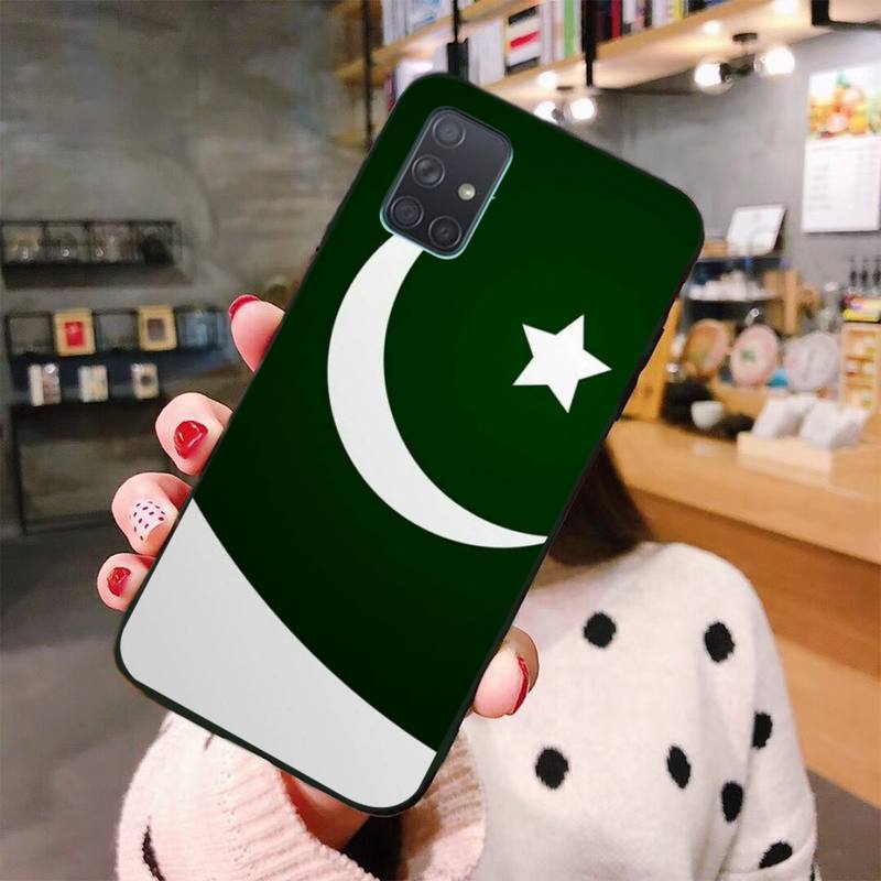 

Чехол для телефона с флагом Пакистана для Samsung Galaxy A52 A21S A02S A12 A31 A81 A10 A30 A32 A50 A80 A71 A51 5G Galaxy A12