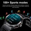Men Outdoors Sports 1.43" AMOLED Screen Smartwatch Blue Tooth Call Heart Rate Health Monitoring Smart Watches Waterproof Women