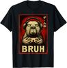 Rolig Kapybara Spelare Bruh Grafisk T-shirt Herr Pojkar Tonåringar Spelpresent Unisex T-shirt