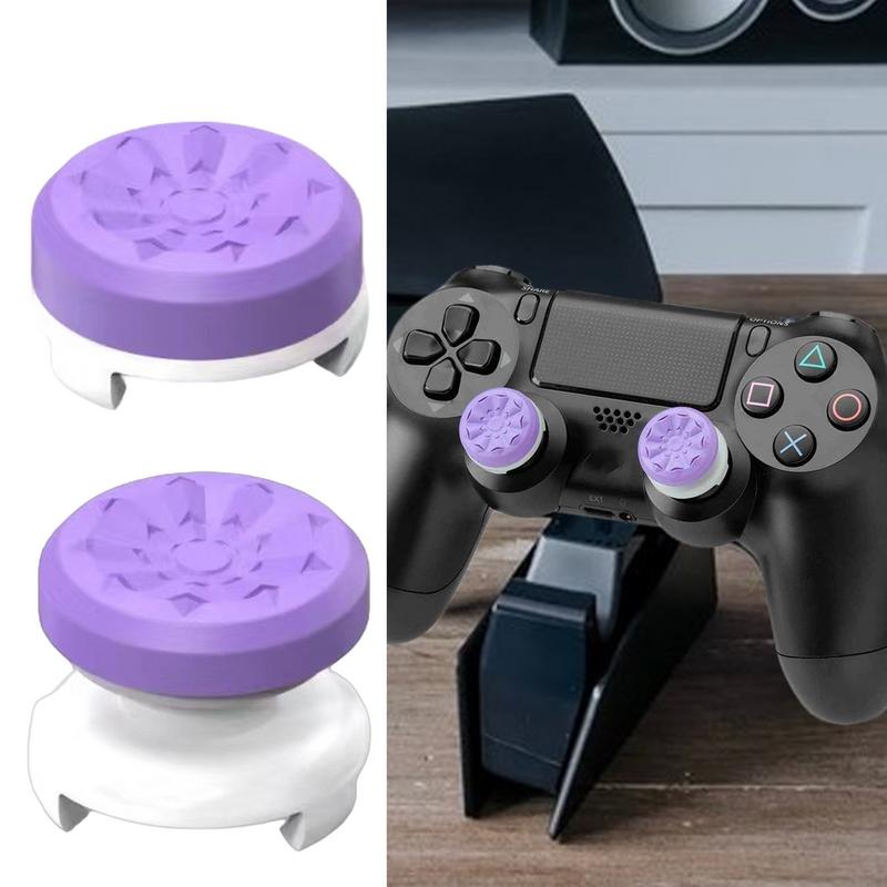 Hand Grip Extenders Caps for PS5 Game Controller Gamepad Thumb Stick Joystick Extender Silicone Caps Grips High-Rise Covers