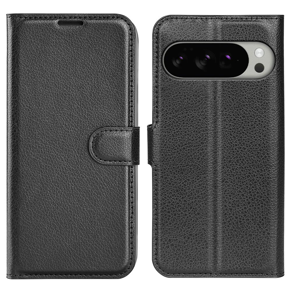 For Google Pixel 10 Pro XL Wallet Case Litchi Texture Shockproof Leather Flip Stand Phone Cover