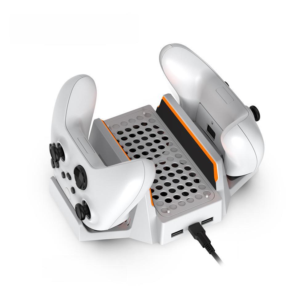 Xbox Series S Console Cooling and Charging Base with Dual Battery Dock