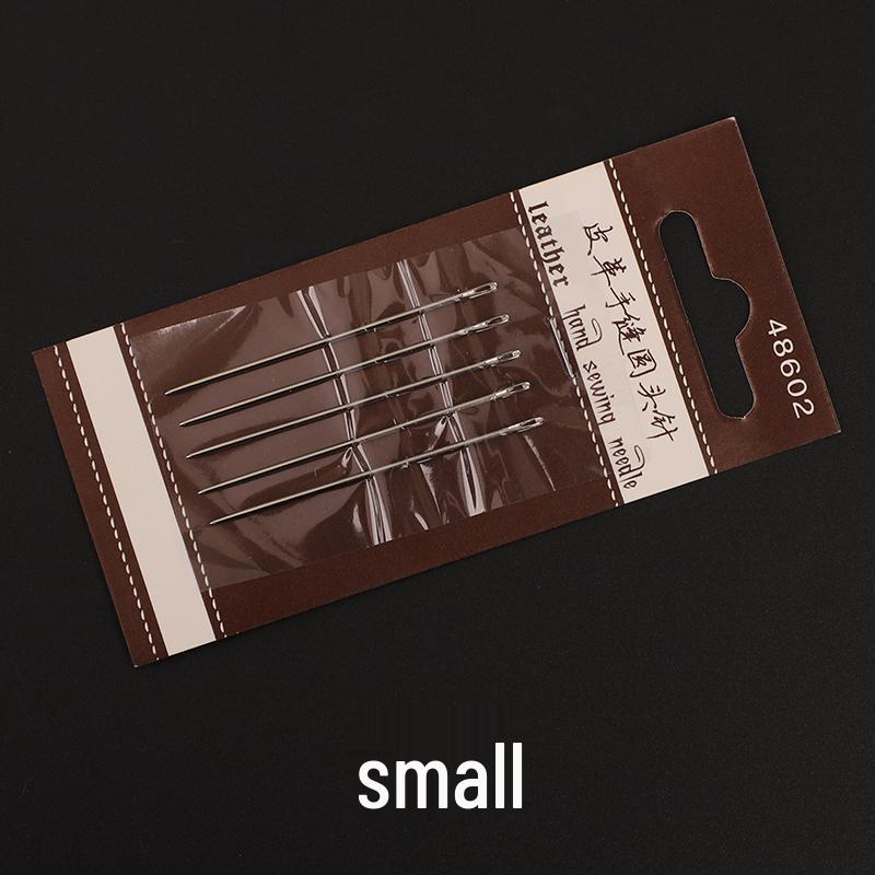 5-Piece French Leather Hand Sewing Needle Set for DIY Handmade Leather Goods