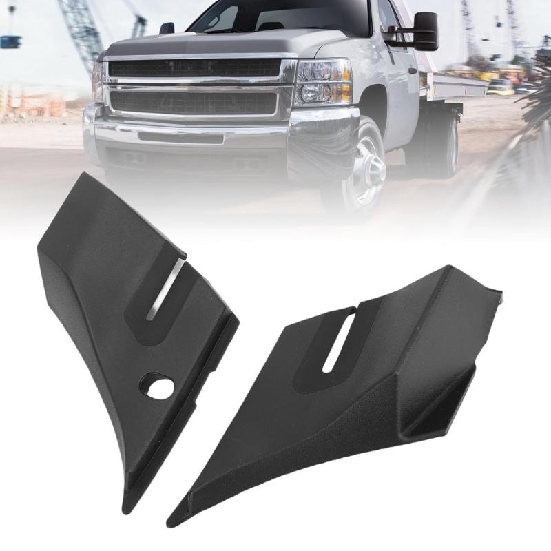 Pair Strong Windshield Wiper Cowl End Panels Direct Replacements Anti Crack Cowl End Covers 15946001 for Automotives Use