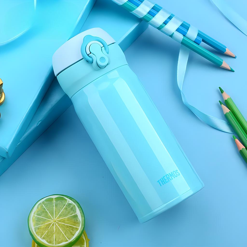 Insulated Cup, Frosted Black 350Ml Termos Stainless Steel Car Mounted Water Cup, Male And Female Student Home Cups