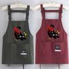 Adjustable Kitchen Apron Cartoon Cooking Smock Cute Catering Work Clothes  for Home Kitchen