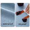 Modern Minimalist Solid Color Round Tablecloth Thickened Multi-color Hanging Ear Tablecloth Options Dust Anti Slip Table Cover