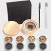 2 Style 4-Set Blend Smoke Kit-Wooden Smoker Cocktail Smoker Kit-Whiskey Wooden Smoked -Wood Hood Smoker- for Drinks Kitchen Bar 5
