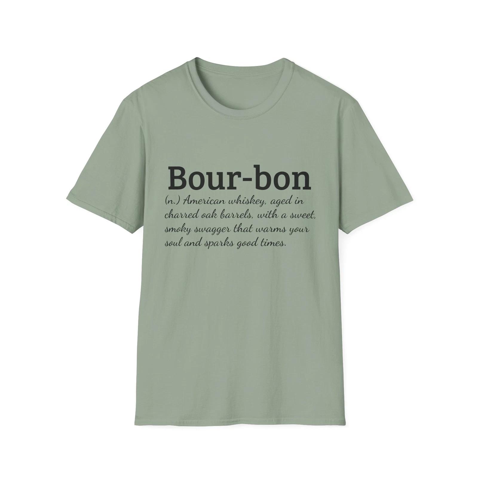 Bourbon Whiskey T-Shirt, Bourbon Enthusiast Tee, Whiskey Lover unisex softstyle 4XL