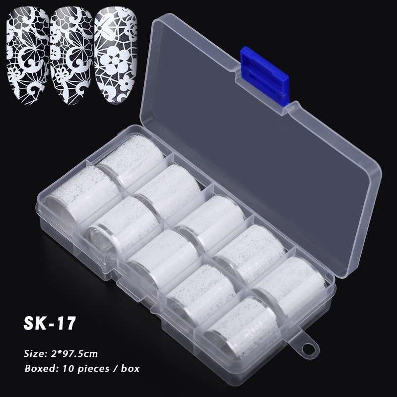 Produkty do zdobienia paznokci Naklejki transferowe Papier gwiaździsty Tybetańskie kolorowe laserowe naklejki do zdobienia paznokci