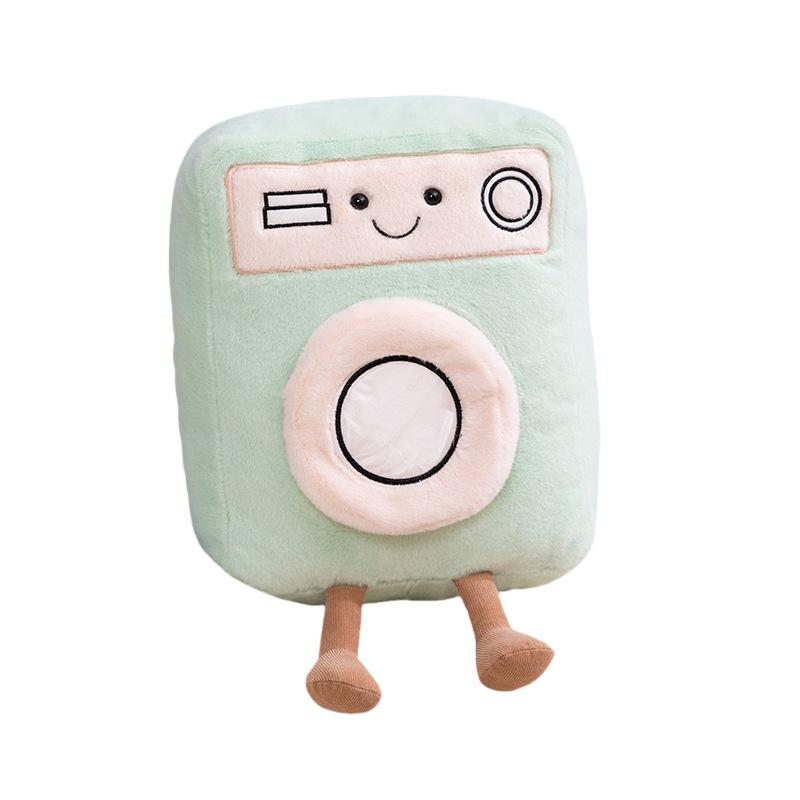 Creative Cute Fun Home Appliance Washing Machine Air Conditioner Doll Plush Toy Hair Dryer Doll Children Soothing Doll