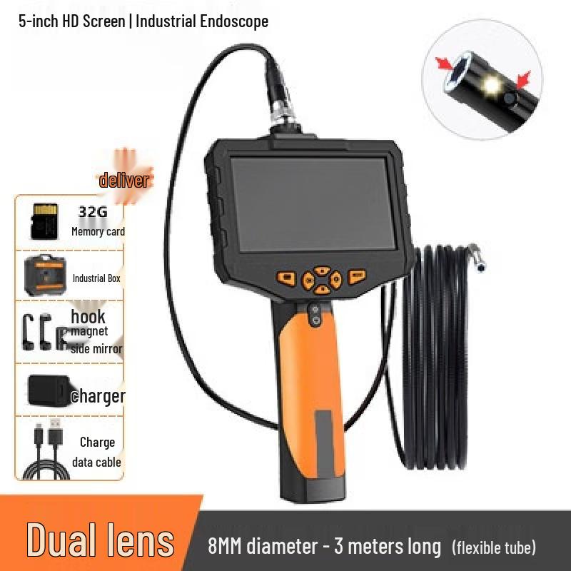 

Rongyu 8MM Dual Lens Auto-Focus Endoscope