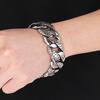 25MM Thick Snake Cuban Link Bracelet for Men Heavy Duty Stainless Steel Hip Hop Chain Bracelet Man 9.06" Biker Punk Jewelry Gifts