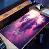 Mouse Pad Anime Scenery Purple Gaming Accessories Varmilo Keyboard Desk Mat Gabinete Gamer Carpet Mousepad Mouse Mats