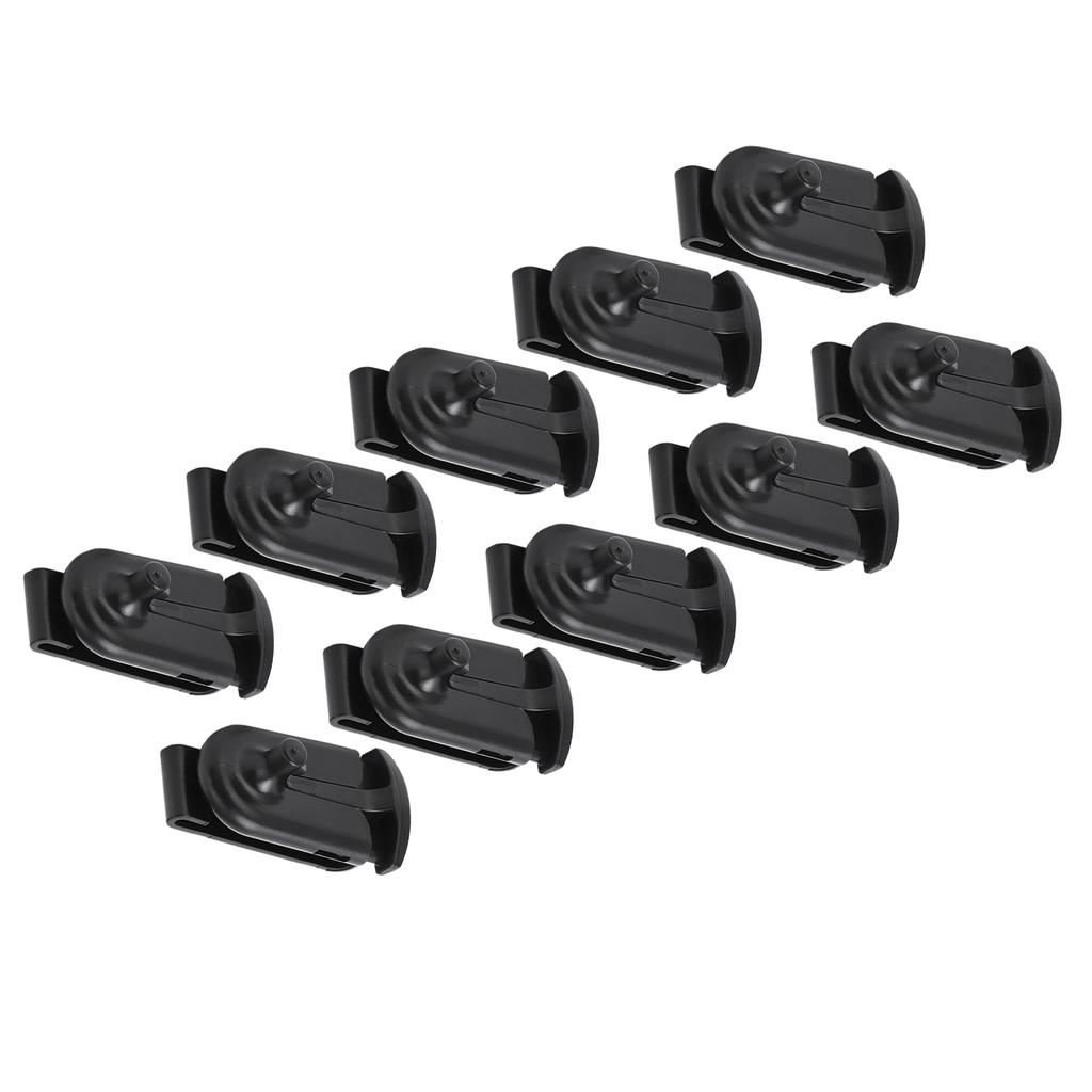 10pcs Walkie Talkie Belt Clip Clamps Intercom Belt Back Clip for T5720 5428 5628 5728