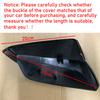 For Chevrolet Malibu 2016 2017 2018 2019 2020 2025 2025 Car Left Right Side Rearview Wing Mirror Cap Cover Cap Black Replace Kit