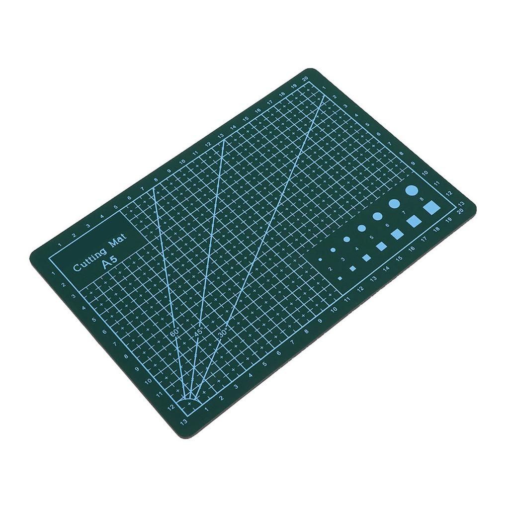 A5 Durable PVC Cutting Mat Cut Pad Board Self Healing Handmade DIY Tool Green