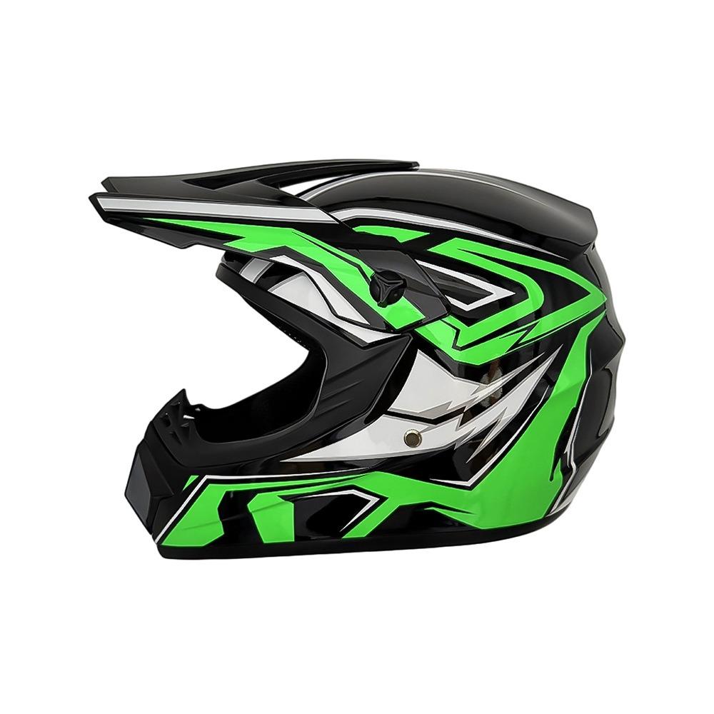Motorcycle Helmet Off-Road Racing Riding Helmet ABS Breathable Mountain Bike Helmet Color Off-Road Helmet