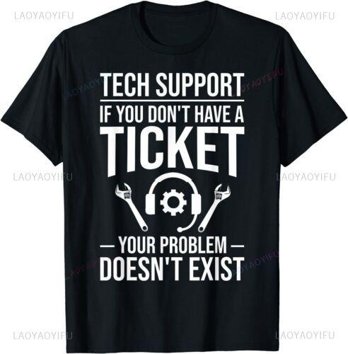 Tech Technical Support Engineer Best Graphic Gift Printed TShirt Funny Treetwear Aesthetic Unique Oneck Shortsleev Tshirt