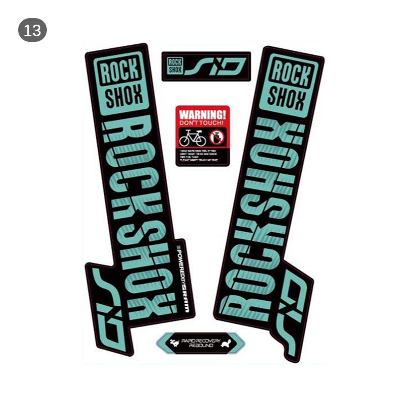 Rock Shox SID Front Fork Sticker Road Bike Race Accessories Decals NEW