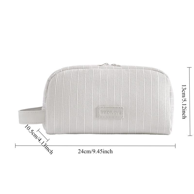 

Multi-functional New Portable Storage Bag for Cosmetics, Travel, Grooming Large Capacity Practical and Convenient for Organizing серый