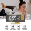 Alarm Clock Multifunctional Electronic Digital Clock Luminous Alarm Clock Radio Projection Clock DC5V Power Supply