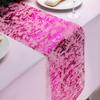 Exclusive Irregular Texture Hot Stamping Foil Table Runner and Placemat for Wedding Decor and Gift Packaging