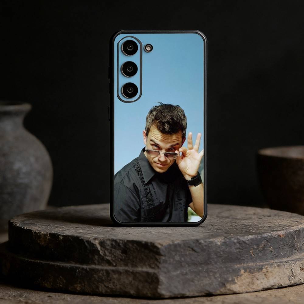 Singer R-Robbie W-Williams Phone Case For Samsung Galaxy A13,21s,22,31,32,52,53,71,72,73,Soft Black Cover