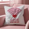 Holiday Valentines Day Cushion Cover MultiScene Pillow Cover for Home  Car  Reversible Soft  Durable for Daily Use