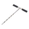 Stainless Steel Soil Sample Probe Combined Probe Rod Adjustable 17‑32‑48 Inch Probe Tool with T Handle Soil Sample