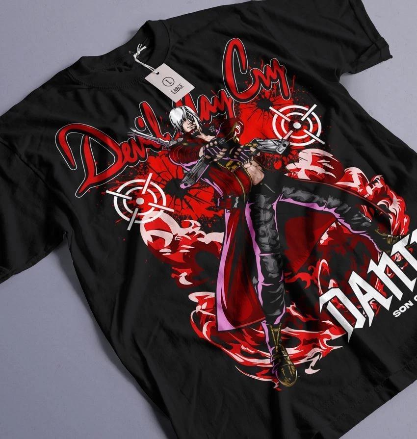 Virgil Devil Tshirt Trigger May Cry DMC3 Premium Unisex Shirt All Size