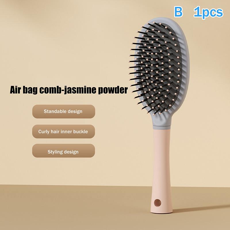 

Detangling Hair Brush With Air Cushion, Anti-Static Styling Comb For Wigs & Curly Hair, Reduces Hair Loss & Boosts Root Volume B 1pcs