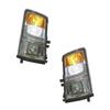 New LED Projector Headlights for Howo Light Trucks, Compatible with Older Headlight Assembly Models for Tongsai Hanjiang Modification.
