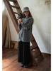 EGGKA High-Waisted Loose Straight-Leg Pants for Spring and Fall