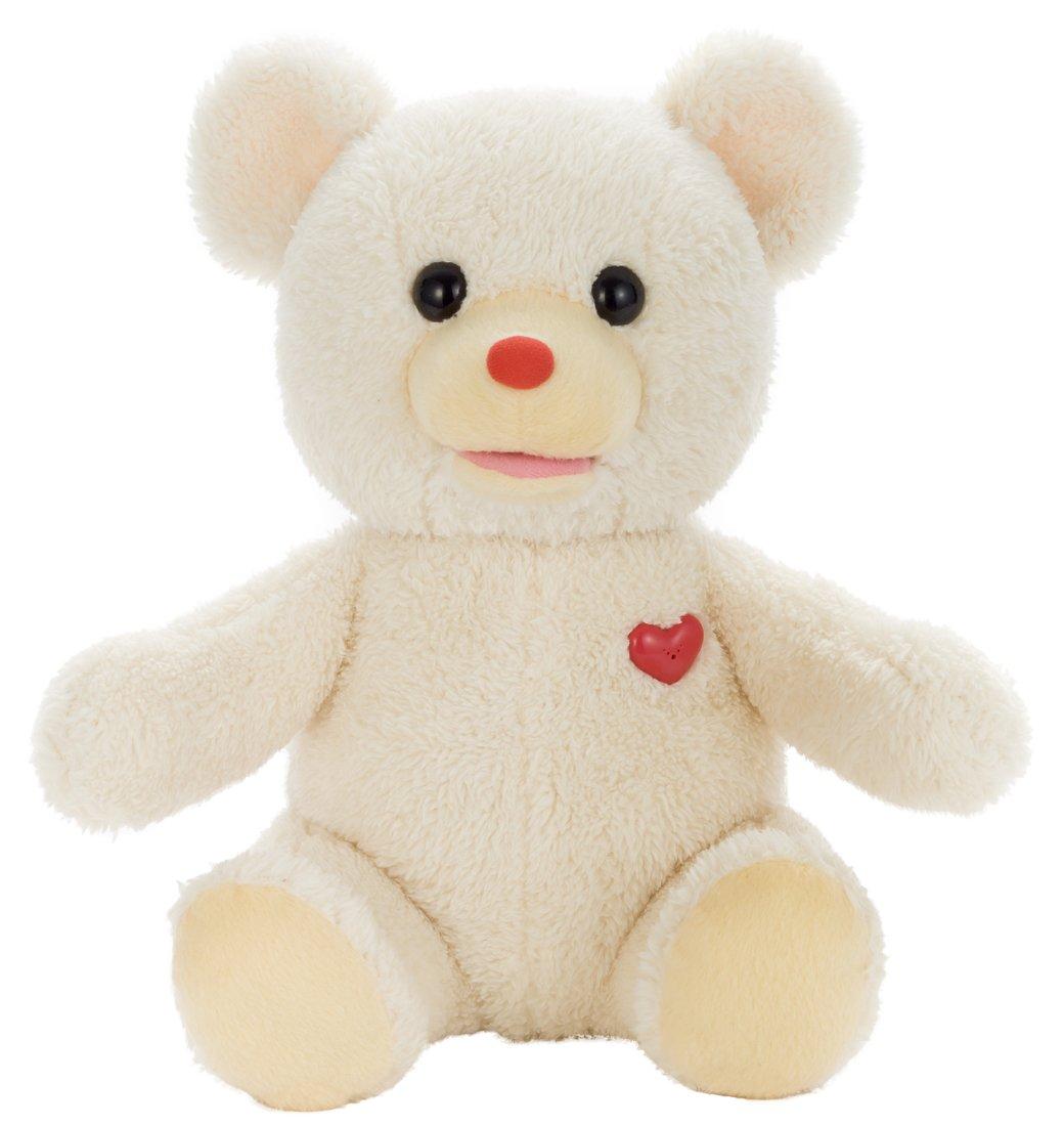 

Secret Bear Vanilla White Plush Sitting Height 23cm Toy, белый