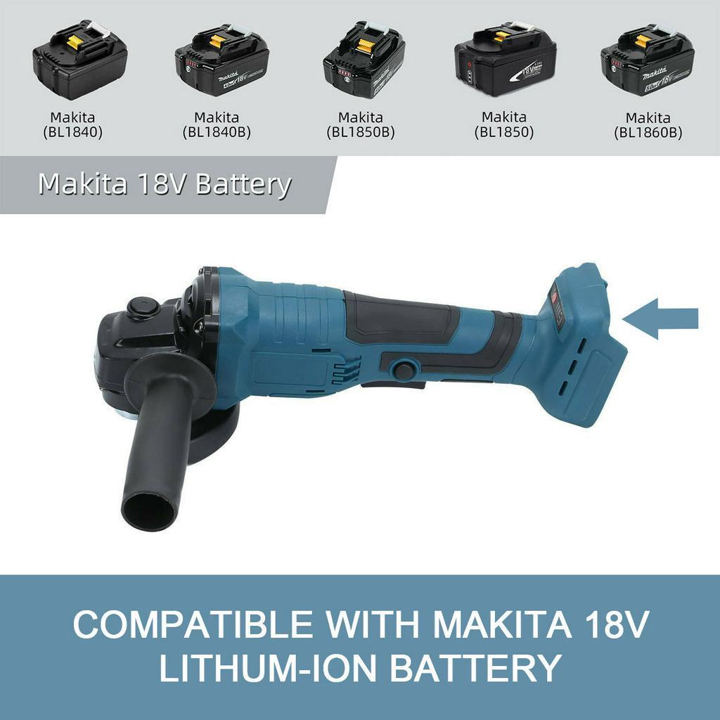 8500rpm LXT Brushless Cordless Grinder 110mm 4In Cutting Tool BODY ONLY UK For 18V Battery