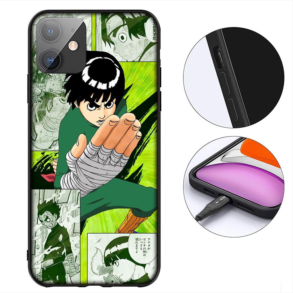 Wallpaper Rock Lee Naruto Gaara Phone Case for Apple iPhone 12 13 Mini XS 11 Pro Max 7 8 Plus + XR 8+ X SE 2020 SE3 Soft Cover
