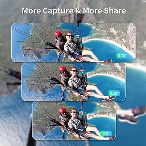 Caméra Sport - TIMNUT - 4K - Étanche 40m - WiFi - EIS Anti-Vibration