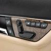 Matt Black Seat Memory Switch Decor Cover Sticker Fit For Benz C-Class 2007-2014