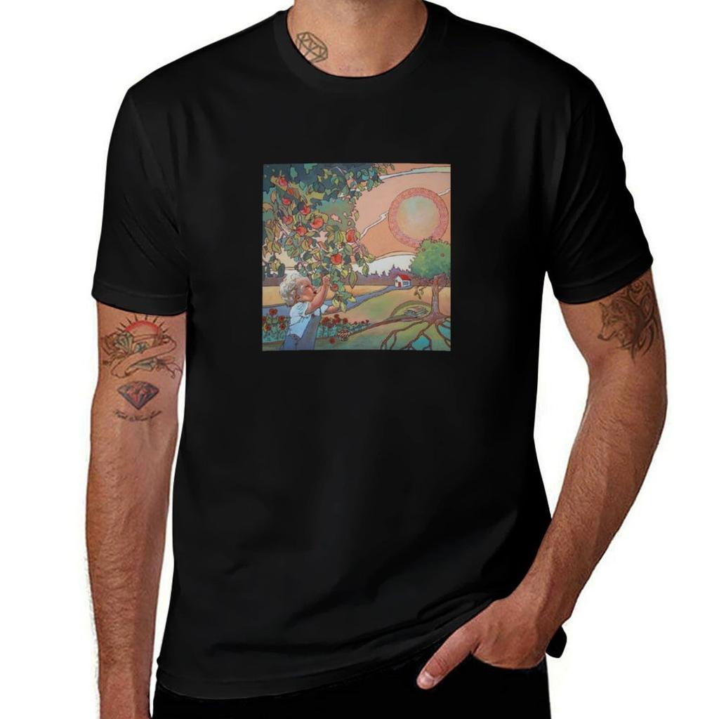 Colorful Vintage Style Design Tshirt Comfortable Daily Wear Tee
