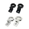 FANJI Motorcycle LED Headlight Bracket Mount Clamp 22mm 25mm Fork Tube Motorcycle Fog Lamp Bracket for BMW Honda Suzuki (Black)