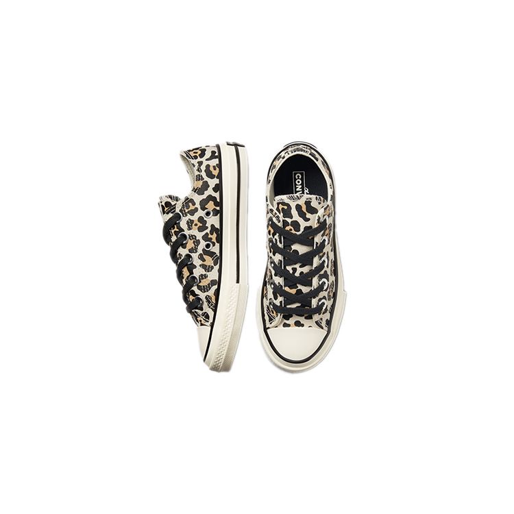 Converse Chuck Taylor All Star 1970s Comfortable Lightweight Low Top Kids Canvas Shoes Kids Sneakers Black Brown 371503C