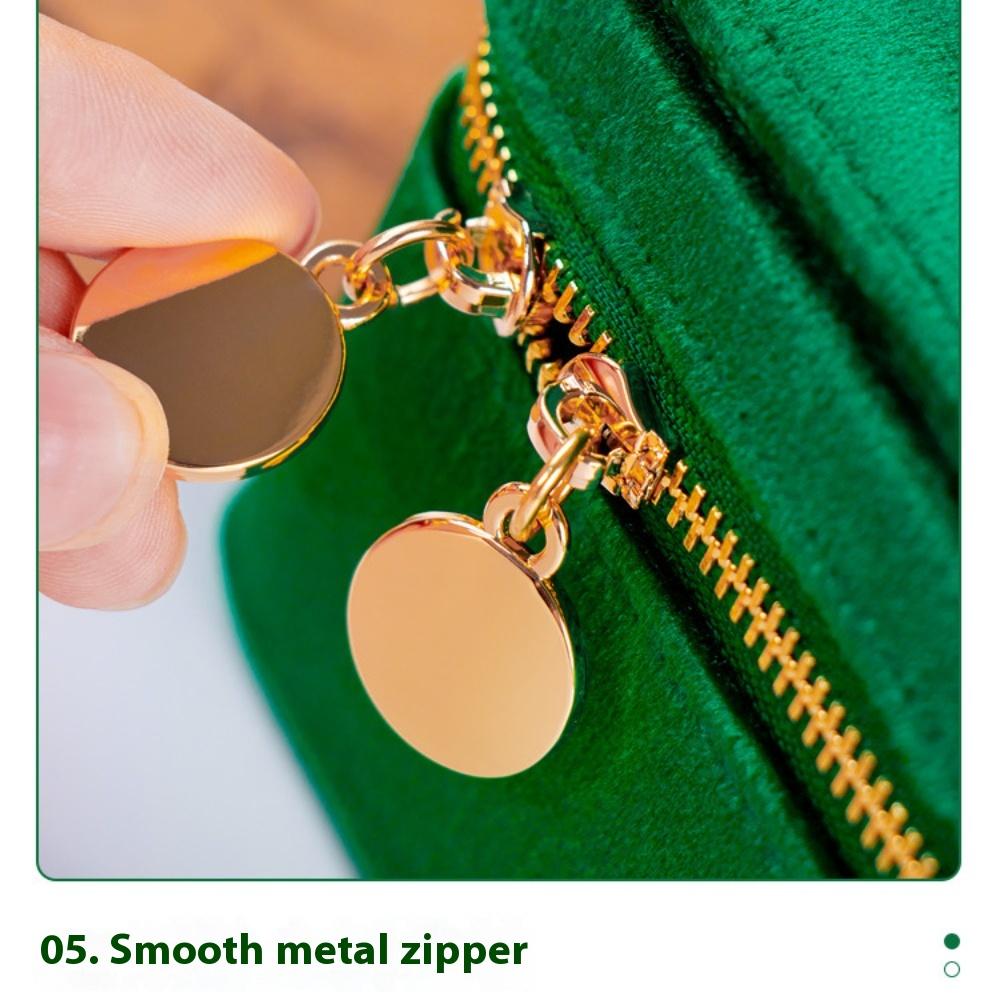 Flannel Jewelry Box, Jewelry Storage Box, Double-layer High-grade High-grade Anti-oxidation Jewelry Box.