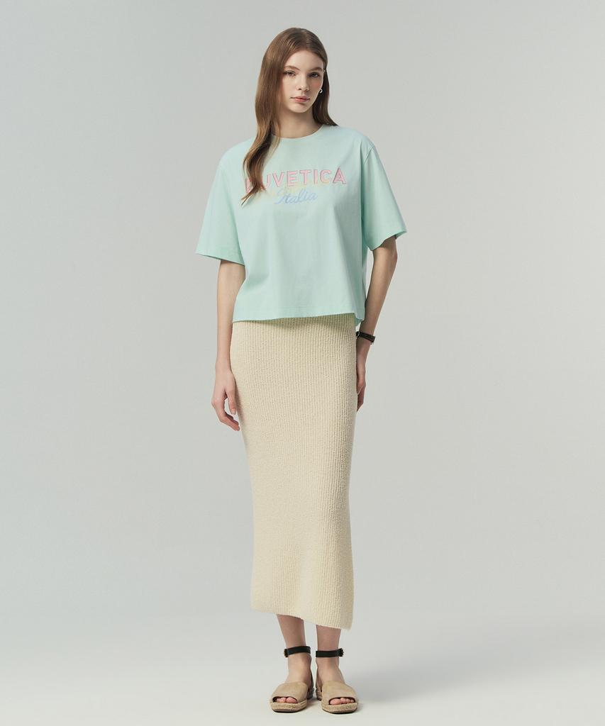 DUVETICA Prati (Light Mint) (Women'S Short Sleeve T-Shirt)