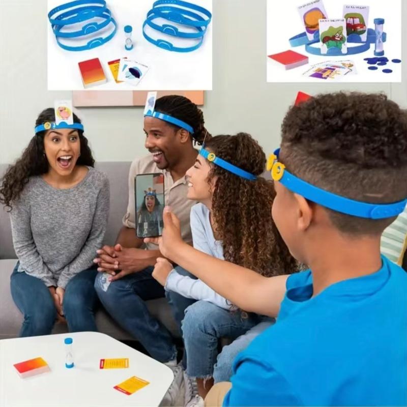 What AM I? Board Game - Logical Reasoning, Parent-Child Interaction, Family Gathering Tabletop Game