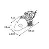 Jouet souris - EDEN - Katti - cataire comprimée - avec plumes - lot de 2