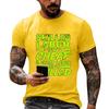 Men's Casual Loose Fit Short Sleeve T-Shirt Labor Day Graphic Printed Top Comfortable Crew Neck Tee