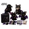 Fabric Sewing Kit Halloween Friends Patchwork Kit Animal DIY Make 4 Beginner