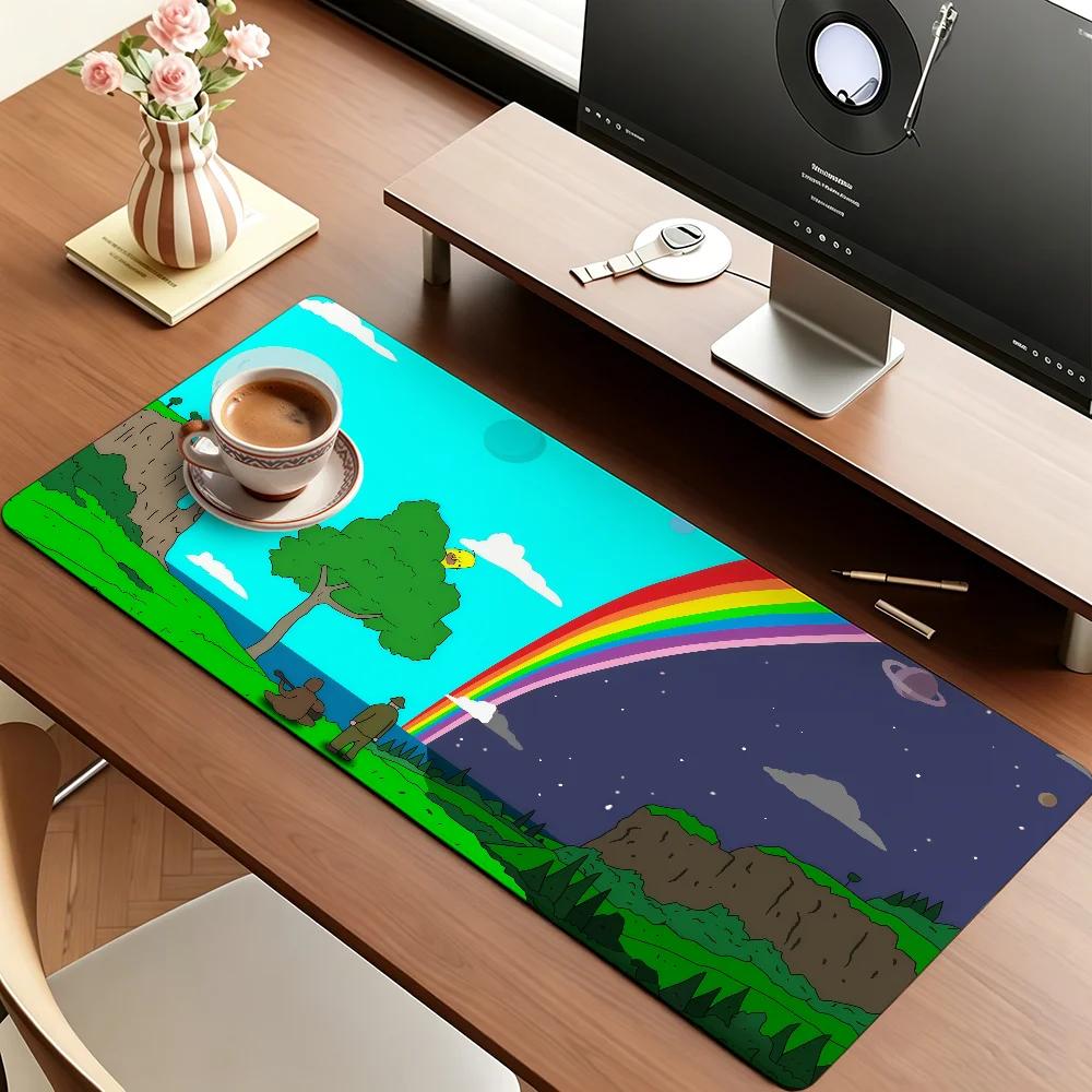 Tappetino Mouse Divertente Cartoon B-Big Lez S-Show Bordo in Gomma Antiscivolo Bloccato Spesso Tappetino per Scrivania Laptop Gaming